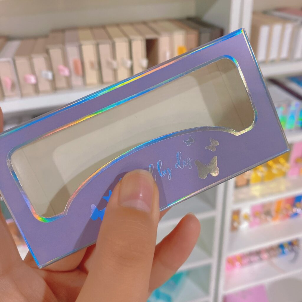 empty eyelash packaging wholesale
