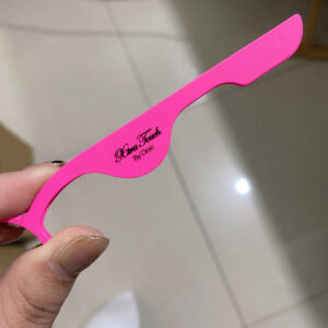 pink lash tweezers