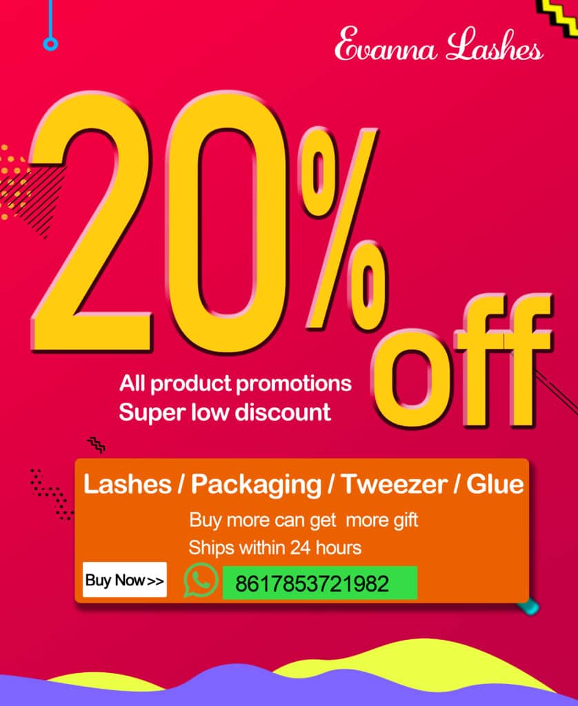 wholesale mink lashes promotion activity